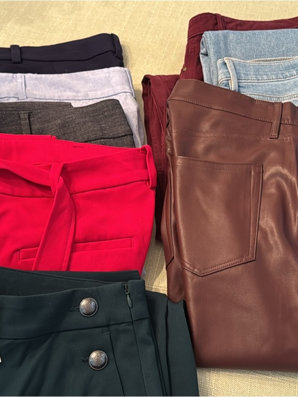 LOFT mixed lot 8 pants/5 tops